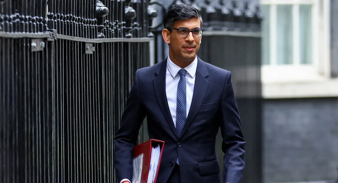 UK prime minister walking